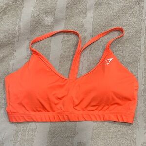 Gymshark Women's Orange Sports Bra